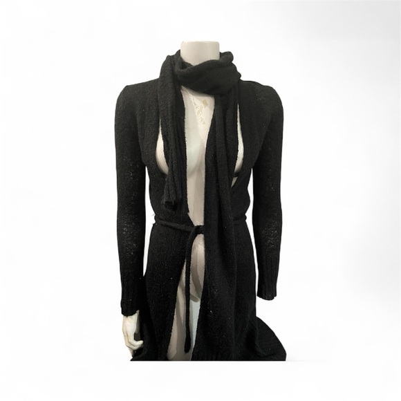 Express Chick black Belted Cardigan (XS) - Picture 6 of 14